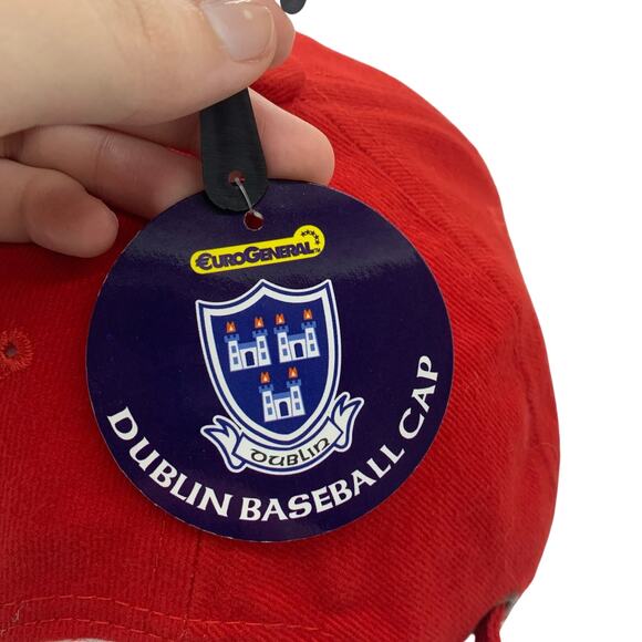 EuroGeneral Dublin Ireland Baseball Cap NWT Men's OS Adjustable Cotton Casual - Picture 2 of 11